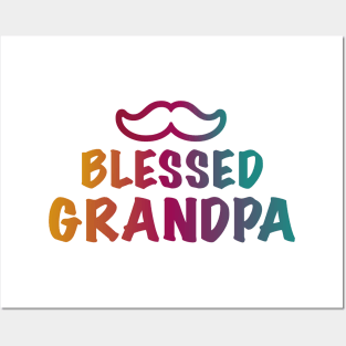 Blessed Grandpa Posters and Art